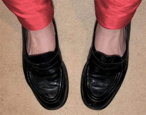 penny loafers no socks